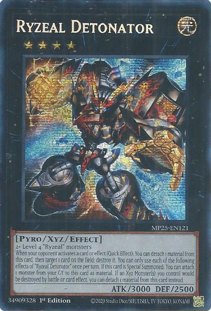 Ryzeal Detonator (MP25-EN121) - Prismatic Secret Rare