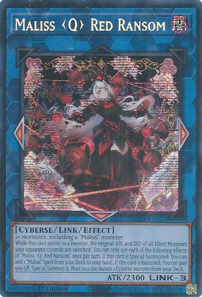 Maliss Q Red Ransom (MP25-EN125) - Prismatic Secret Rare