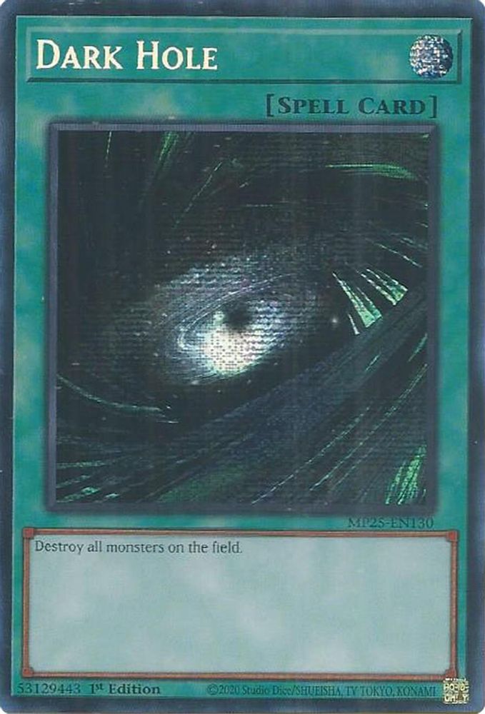 Dark Hole (MP25-EN130) - Prismatic Secret Rare