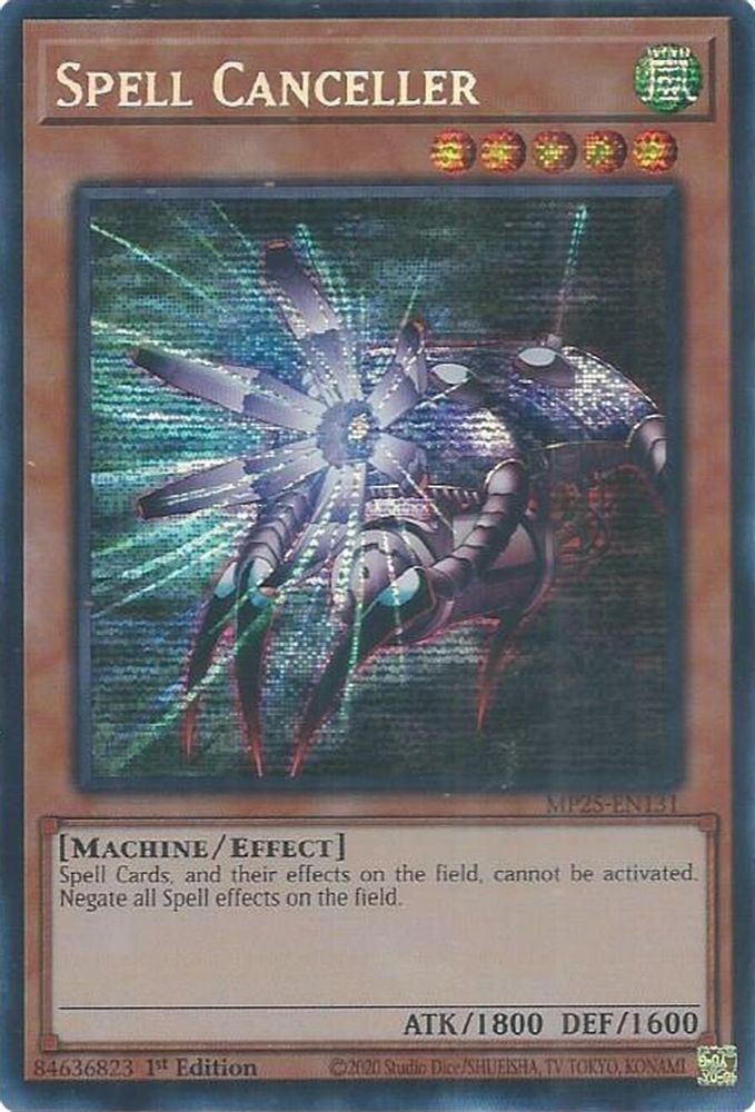 Spell Canceller (MP25-EN131) - Prismatic Secret Rare