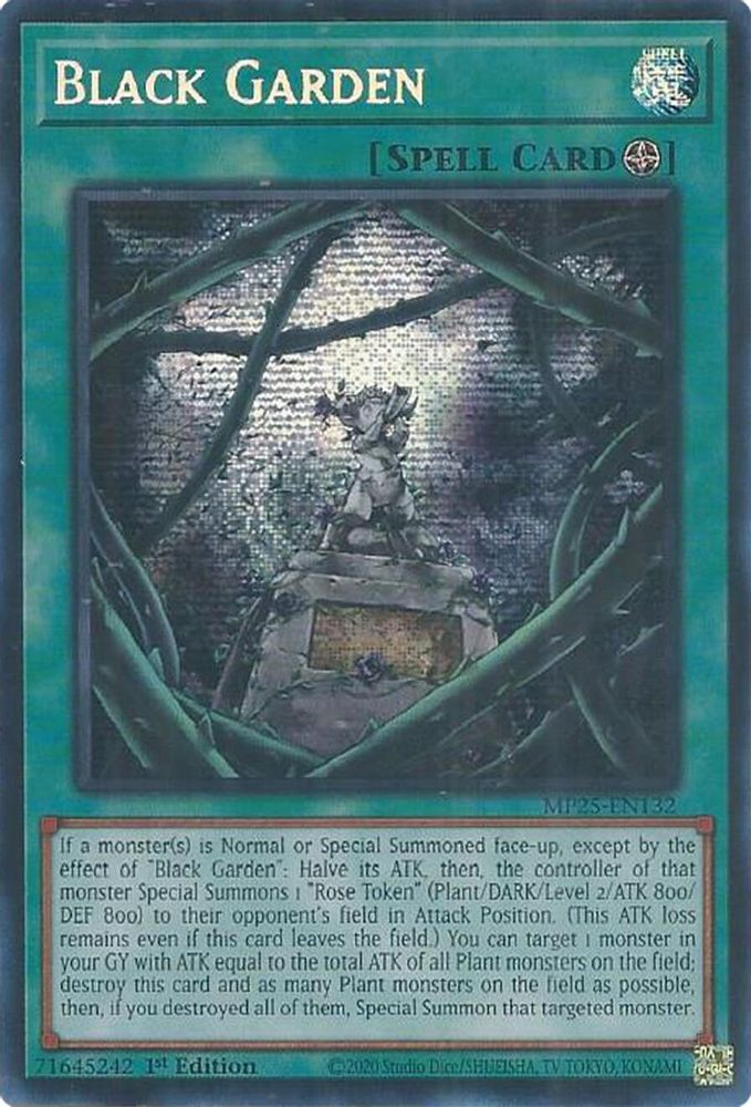 Black Garden (MP25-EN132) - Prismatic Secret Rare