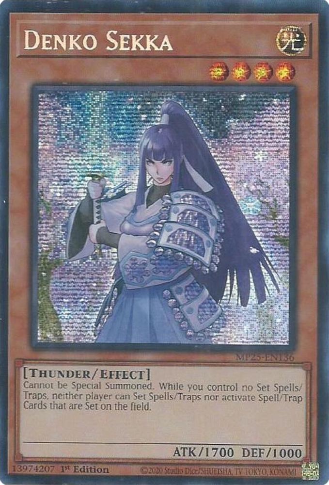 Denko Sekka (MP25-EN136) - Prismatic Secret Rare