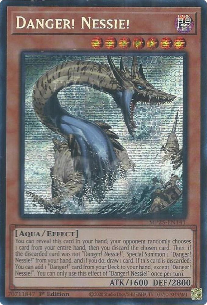 Danger! Nessie! (MP25-EN141) - Prismatic Secret Rare