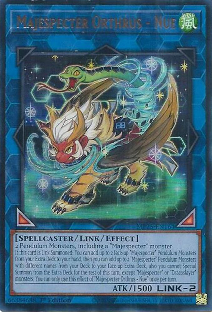Majespecter Orthrus - Nue (MP25-EN164) - Ultra Rare