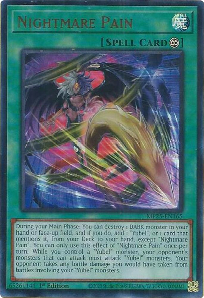 Nightmare Pain (MP25-EN165) - Ultra Rare