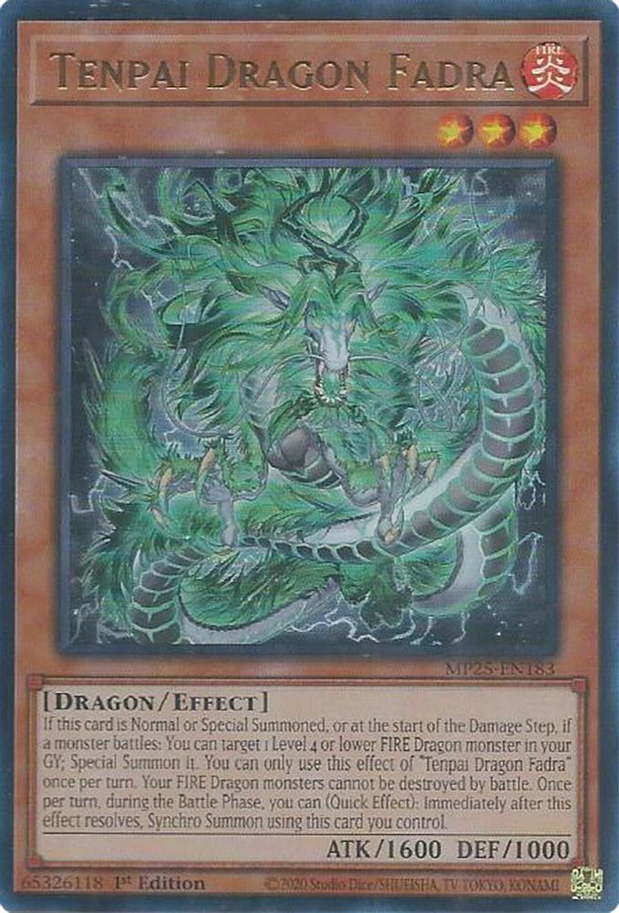 Tenpai Dragon Fadra (MP25-EN183) - Ultra Rare