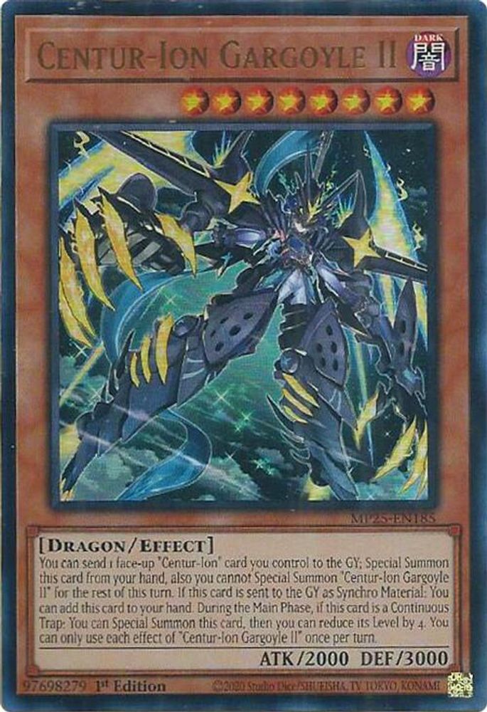 Centur-Ion Gargoyle II (MP25-EN185) - Ultra Rare