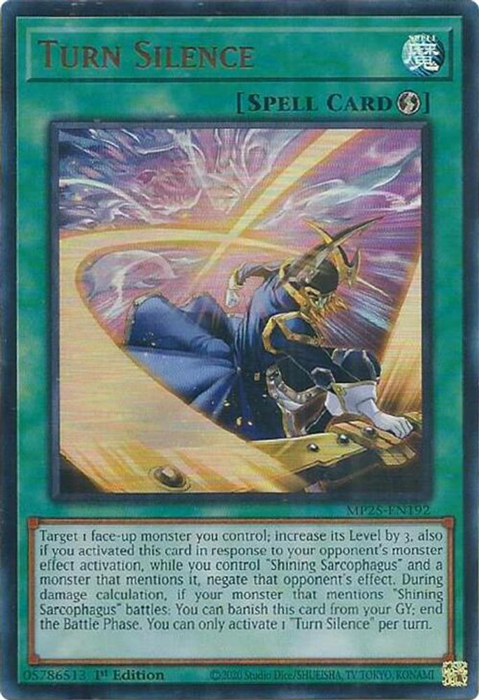 Turn Silence (MP25-EN192) - Ultra Rare