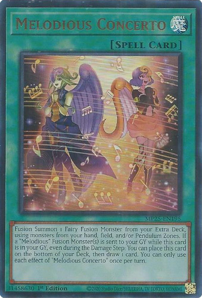 Melodious Concerto (MP25-EN195) - Ultra Rare