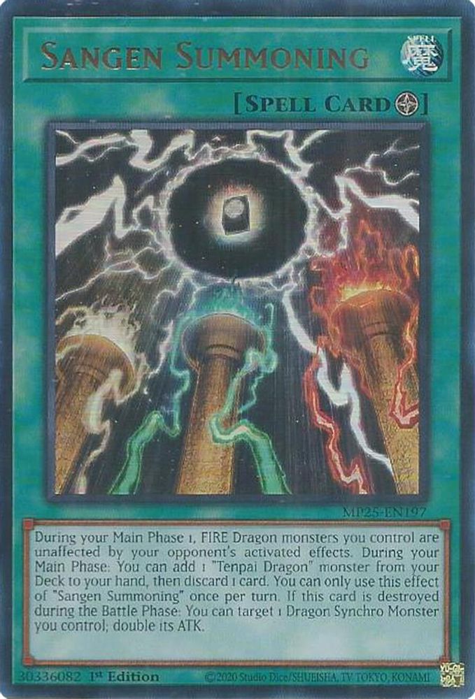 Sangen Summoning (MP25-EN197) - Ultra Rare
