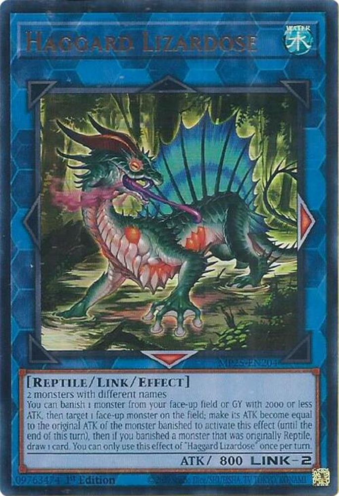 Haggard Lizardose (MP25-EN204) - Ultra Rare