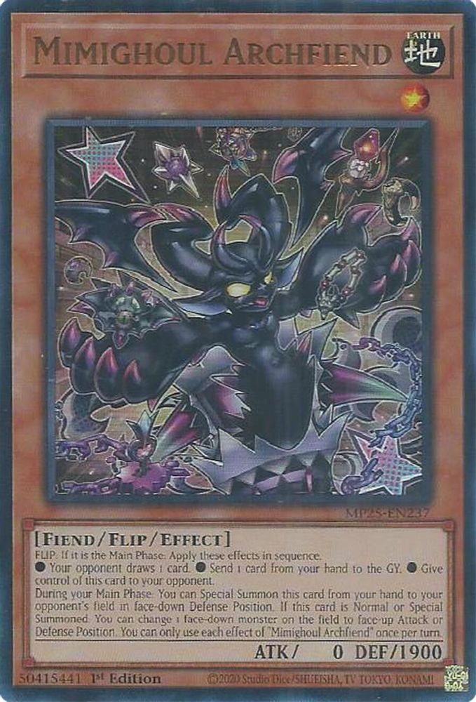 Mimighoul Archfiend (MP25-EN237) - Ultra Rare