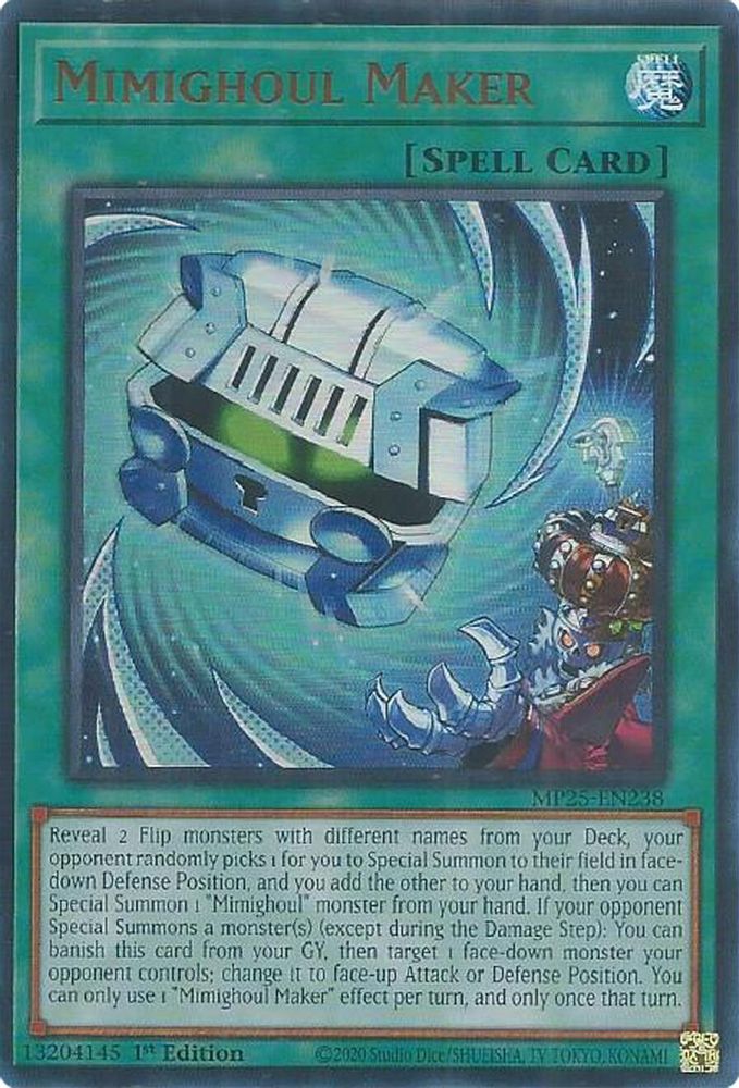 Mimighoul Maker (MP25-EN238) - Ultra Rare