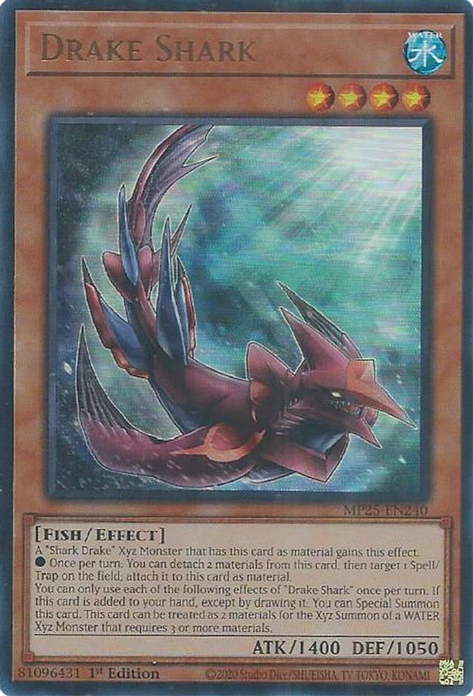 Drake Shark (MP25-EN240) - Ultra Rare