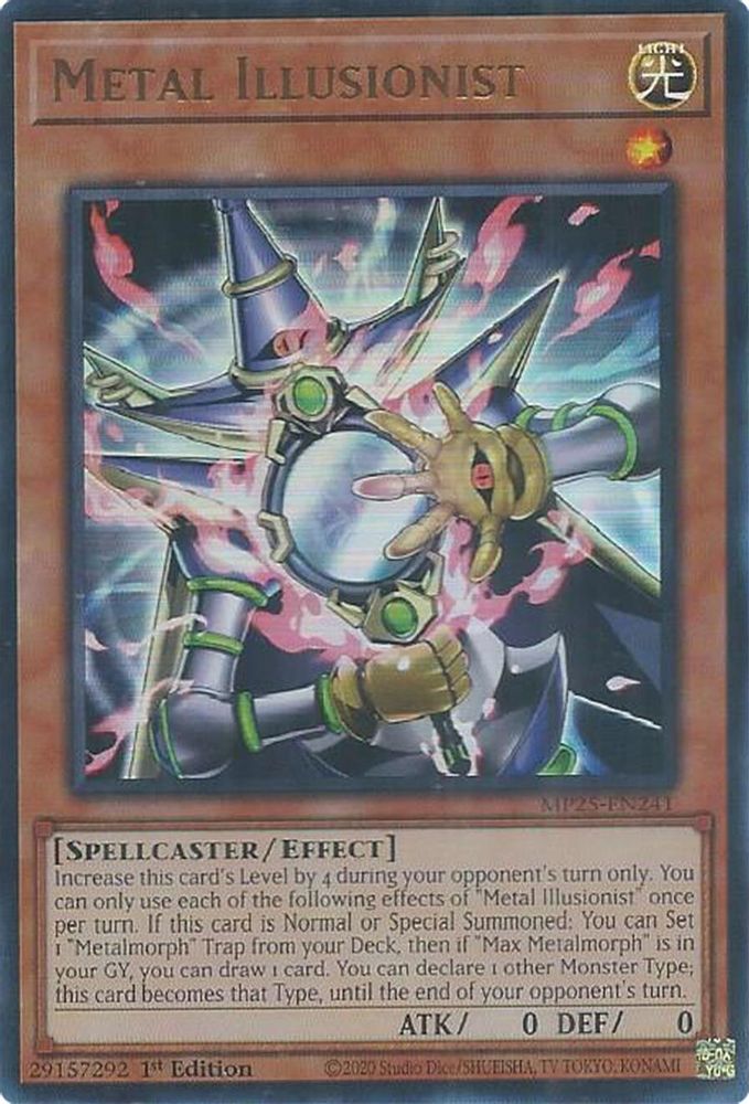 Metal Illusionist (MP25-EN241) - Ultra Rare