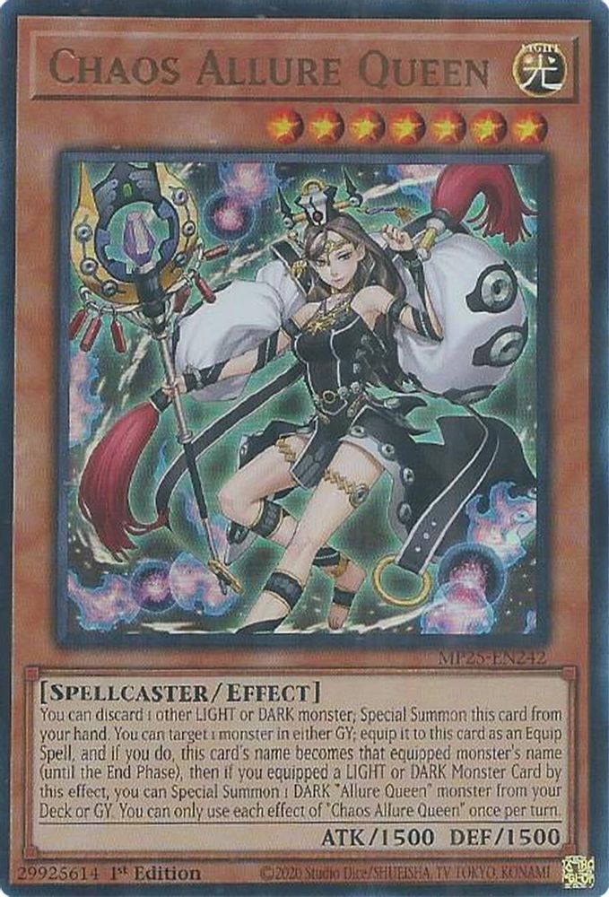 Chaos Allure Queen (MP25-EN242) - Ultra Rare