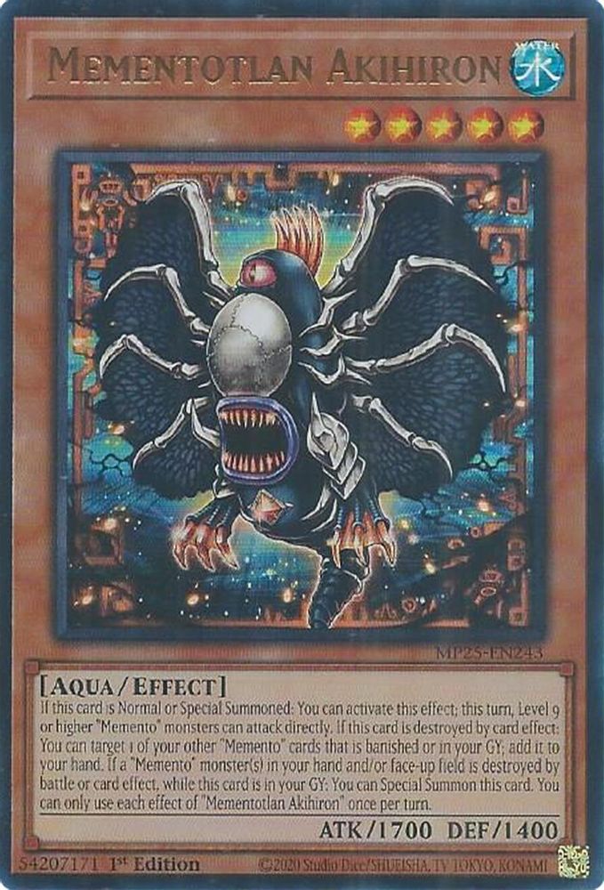 Mementotlan Akihiron (MP25-EN243) - Ultra Rare