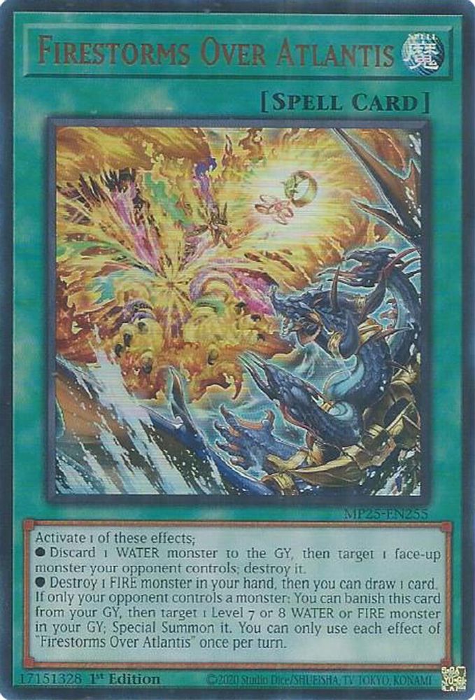 Firestorms Over Atlantis (MP25-EN255) - Ultra Rare