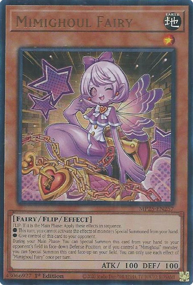 Mimighoul Fairy (MP25-EN257) - Ultra Rare
