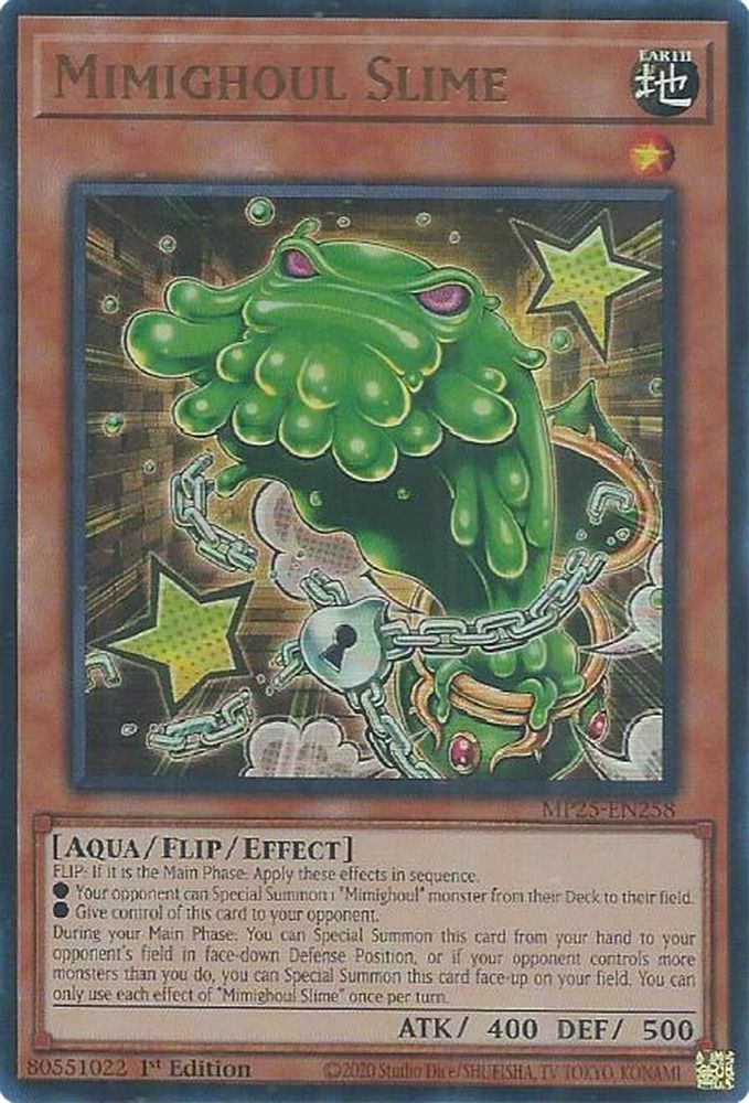 Mimighoul Slime (MP25-EN258) - Ultra Rare