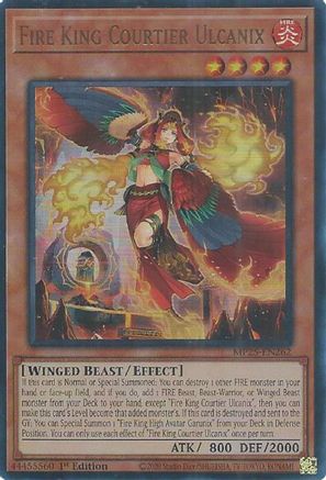 Fire King Courtier Ulcanix (MP25-EN262) - 2025 Mega-Pack 1st Edition