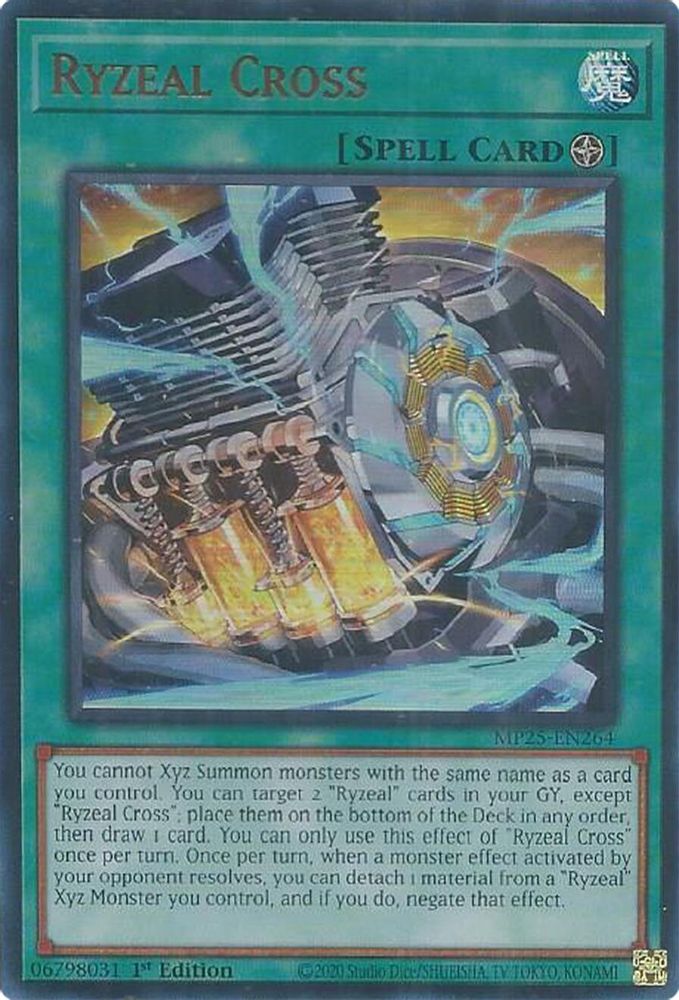 Ryzeal Cross (MP25-EN264) - Ultra Rare