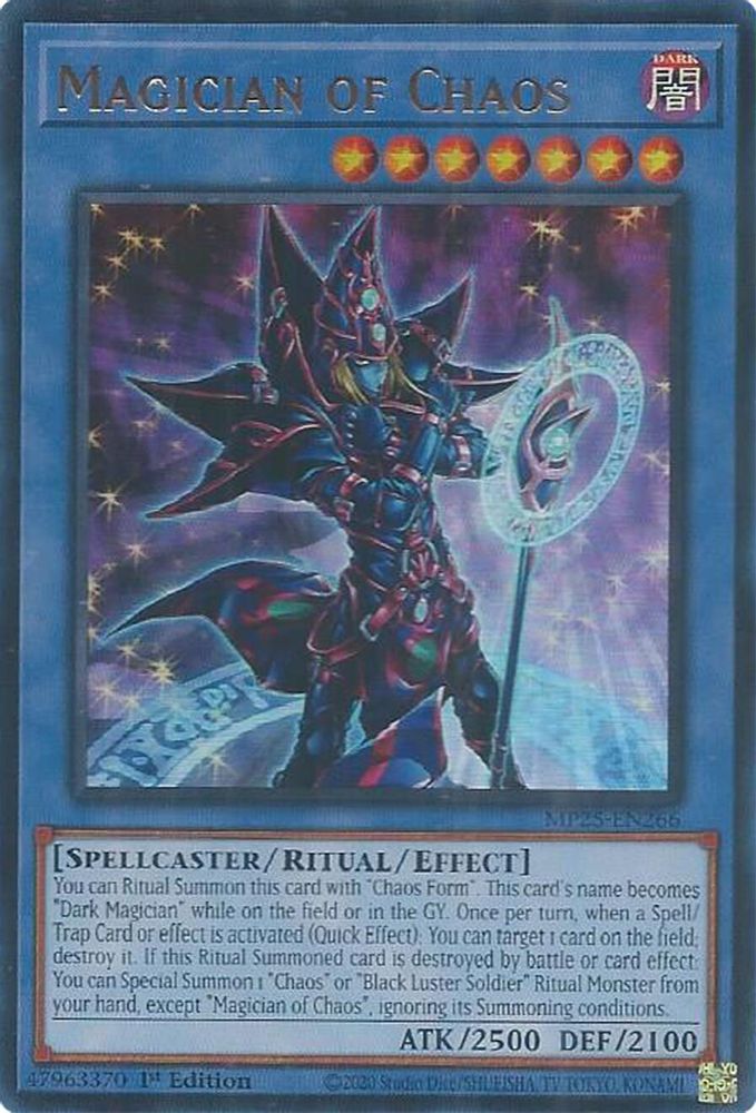 Magician of Chaos (MP25-EN266) - Ultra Rare