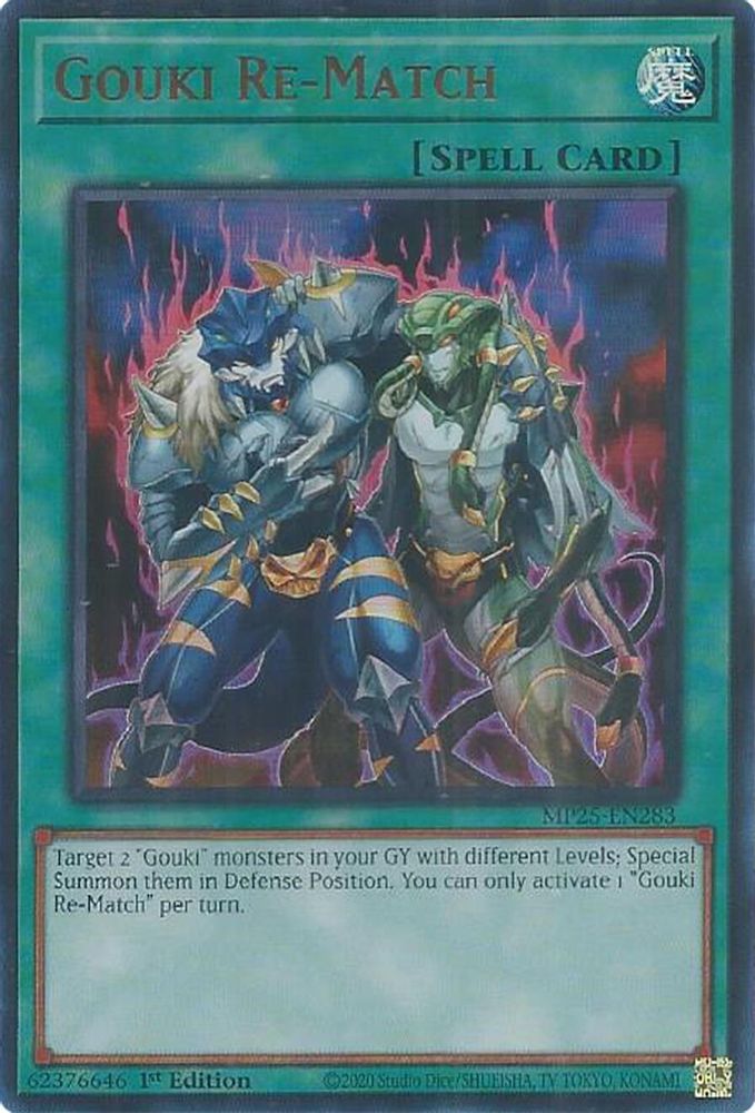 Gouki Re-Match (MP25-EN283) - Ultra Rare