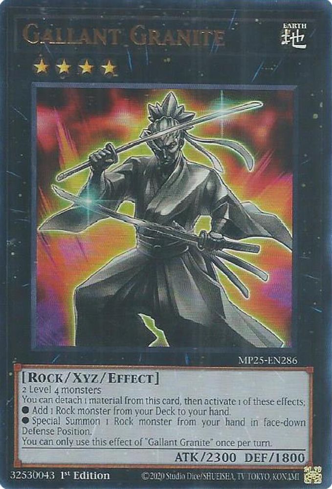 Gallant Granite (MP25-EN286) - Ultra Rare