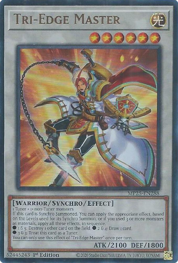 Tri-Edge Master (MP25-EN288) - Ultra Rare