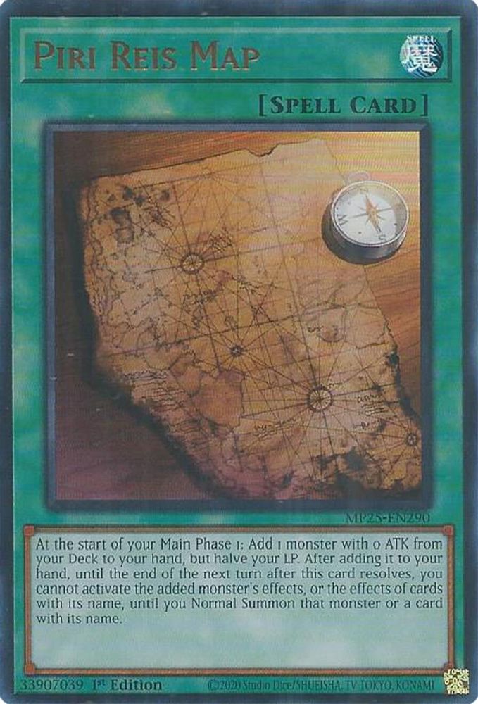 Piri Reis Map (MP25-EN290) - Ultra Rare