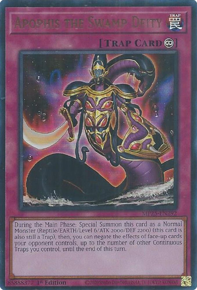 Apophis the Swamp Deity (MP25-EN292) - Ultra Rare