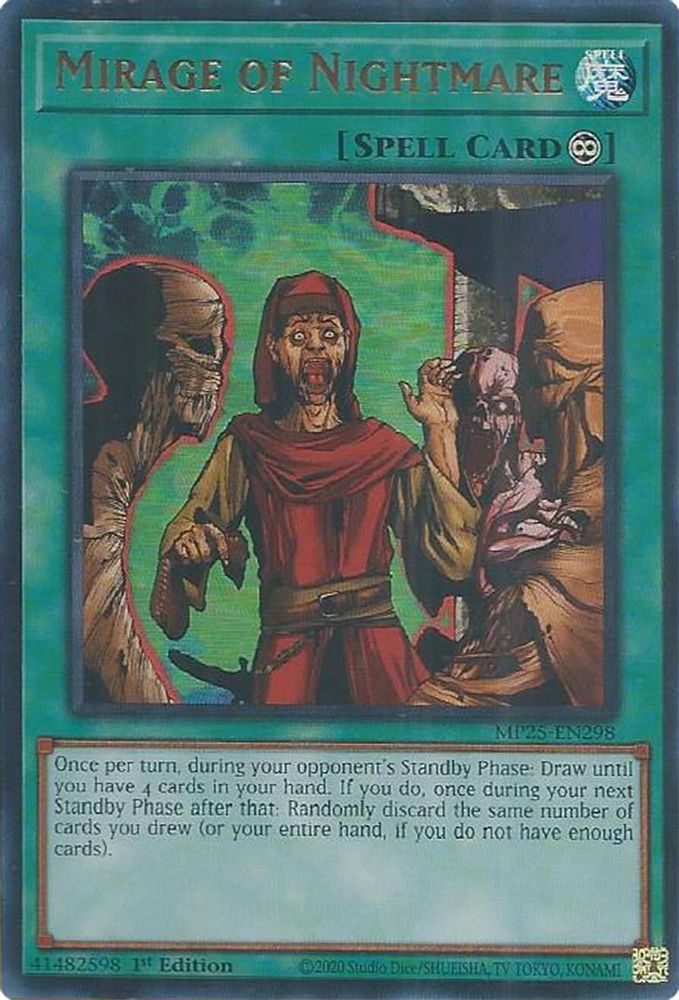 Mirage of Nightmare (MP25-EN298) - Ultra Rare