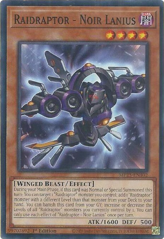 Raidraptor - Noir Lanius (MP25-EN302) - Common