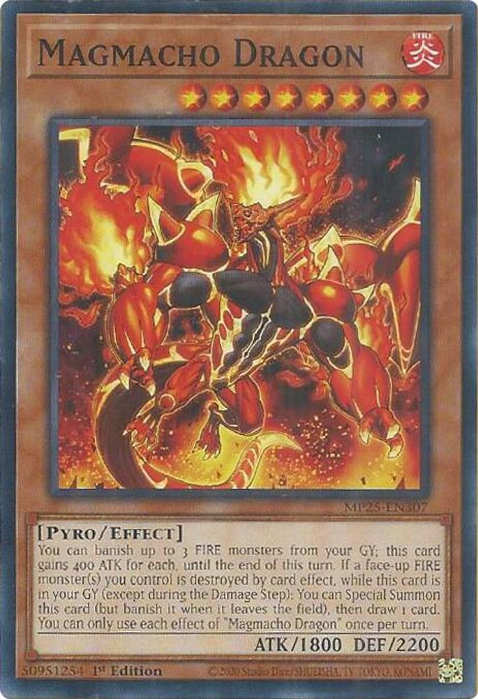 Magmacho Dragon (MP25-EN307) - Common