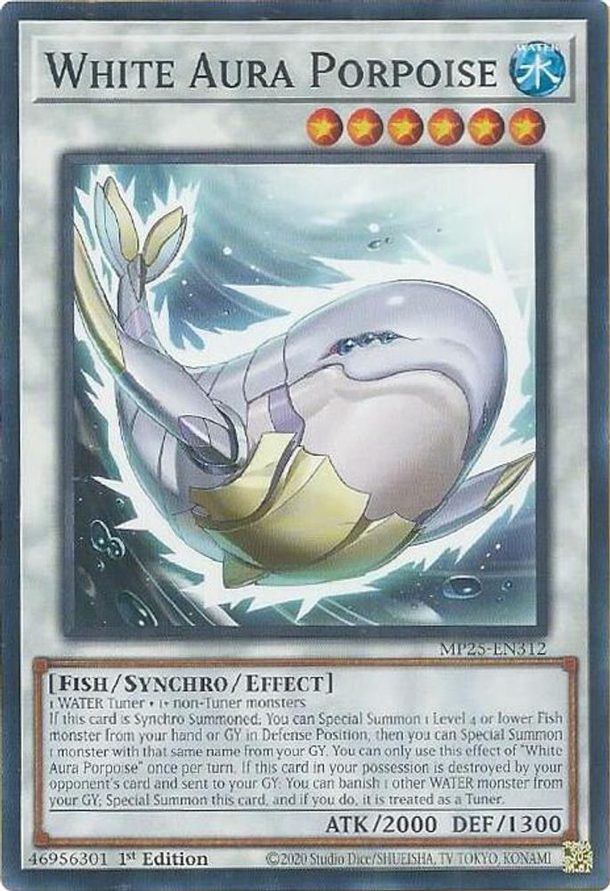 White Aura Porpoise (MP25-EN312) - Common