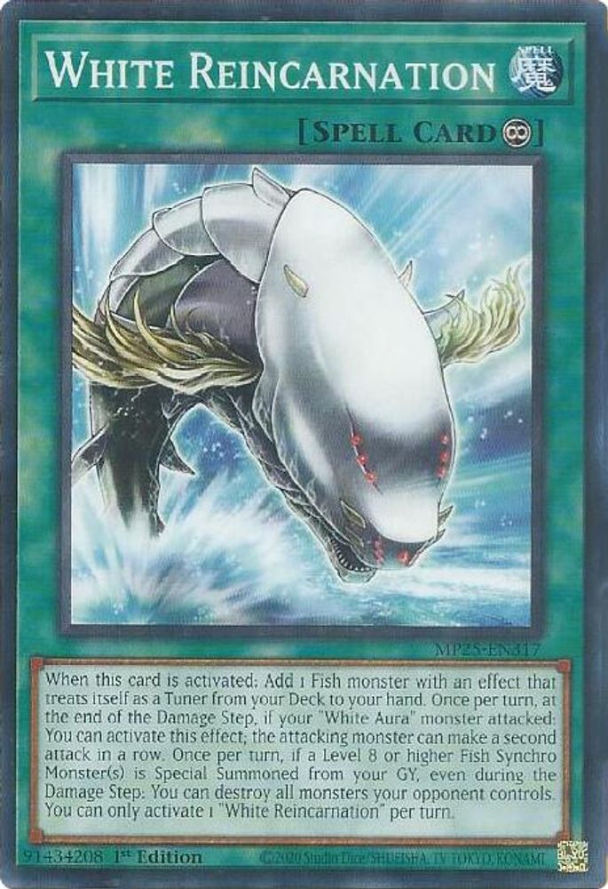 White Reincarnation (MP25-EN317) - Common