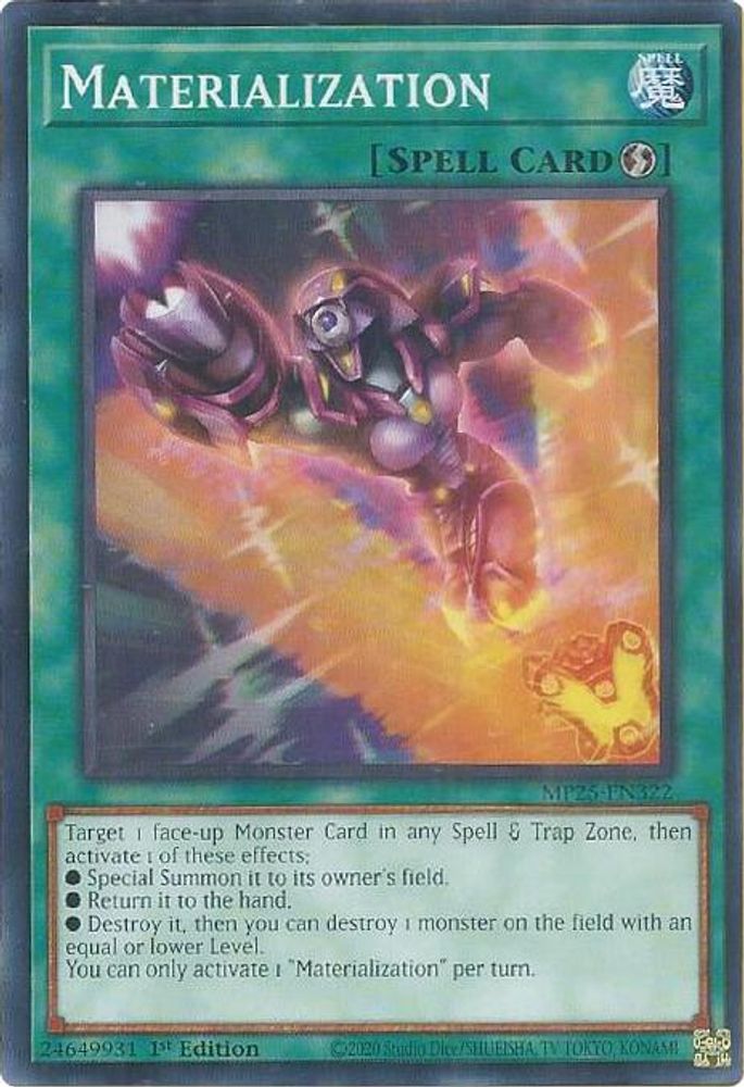 Materialization (MP25-EN322) - Common