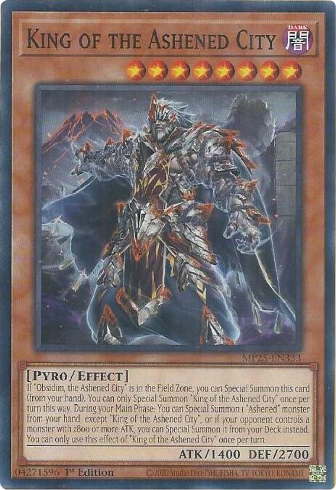 King of the Ashened City (MP25-EN333) - Common
