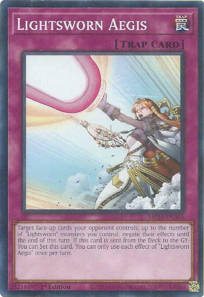 Lightsworn Aegis (MP25-EN364) - Common