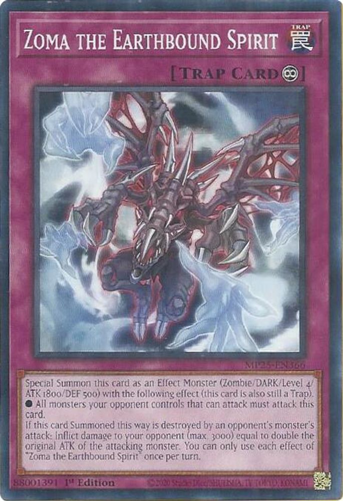 Zoma the Earthbound Spirit (MP25-EN366) - Common