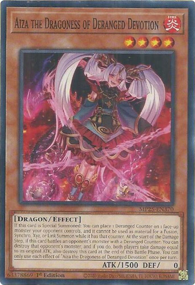 Aiza the Dragoness of Deranged Devotion (MP25-EN370) - Common