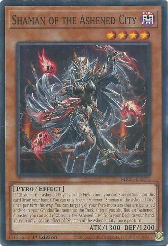 Shaman of the Ashened City (MP25-EN371) - Common
