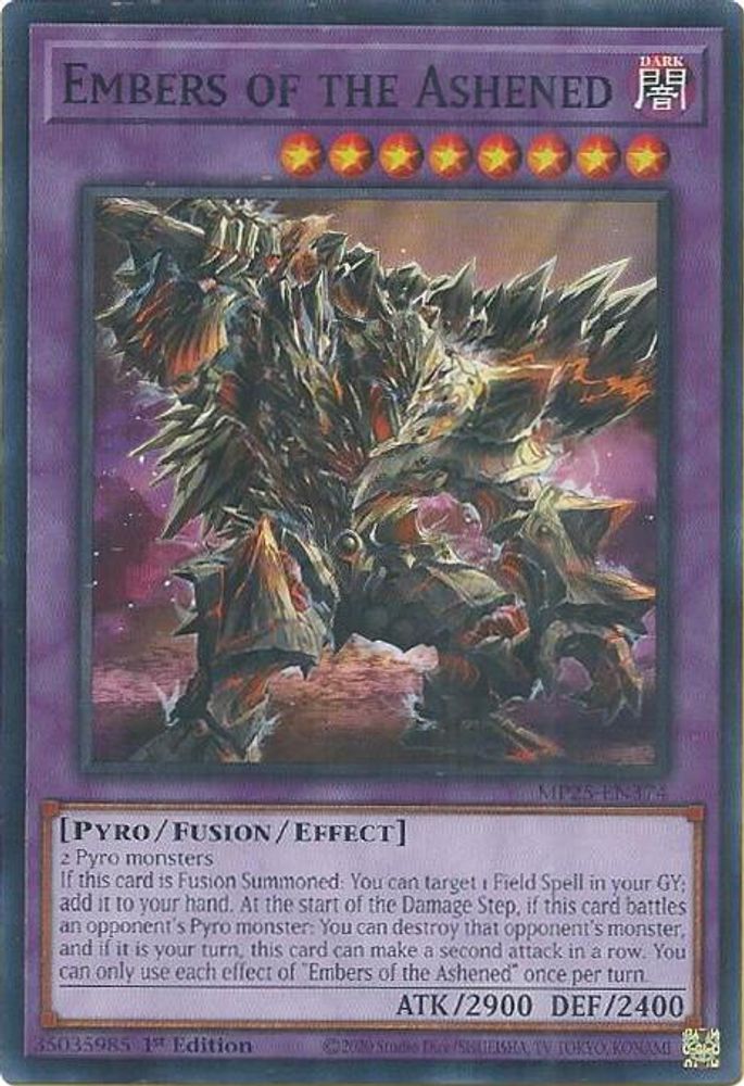 Embers of the Ashened (MP25-EN374) - Common