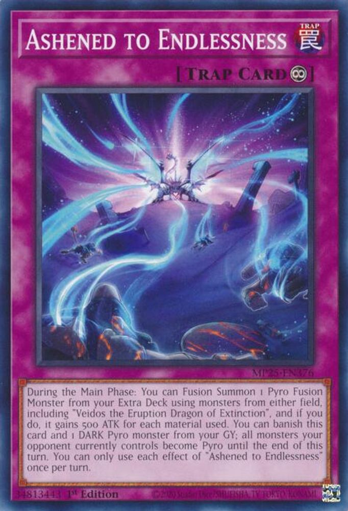 Ashened to Endlessness (MP25-EN376) - Common
