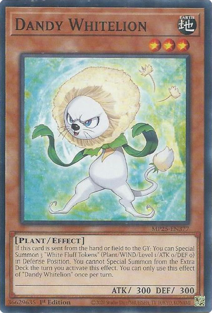 Dandy Whitelion (MP25-EN377) - Common
