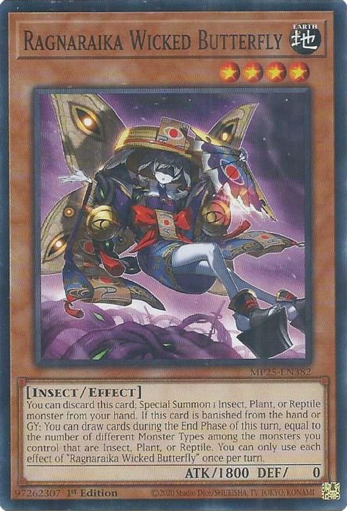 Ragnaraika Wicked Butterfly (MP25-EN382) - Common