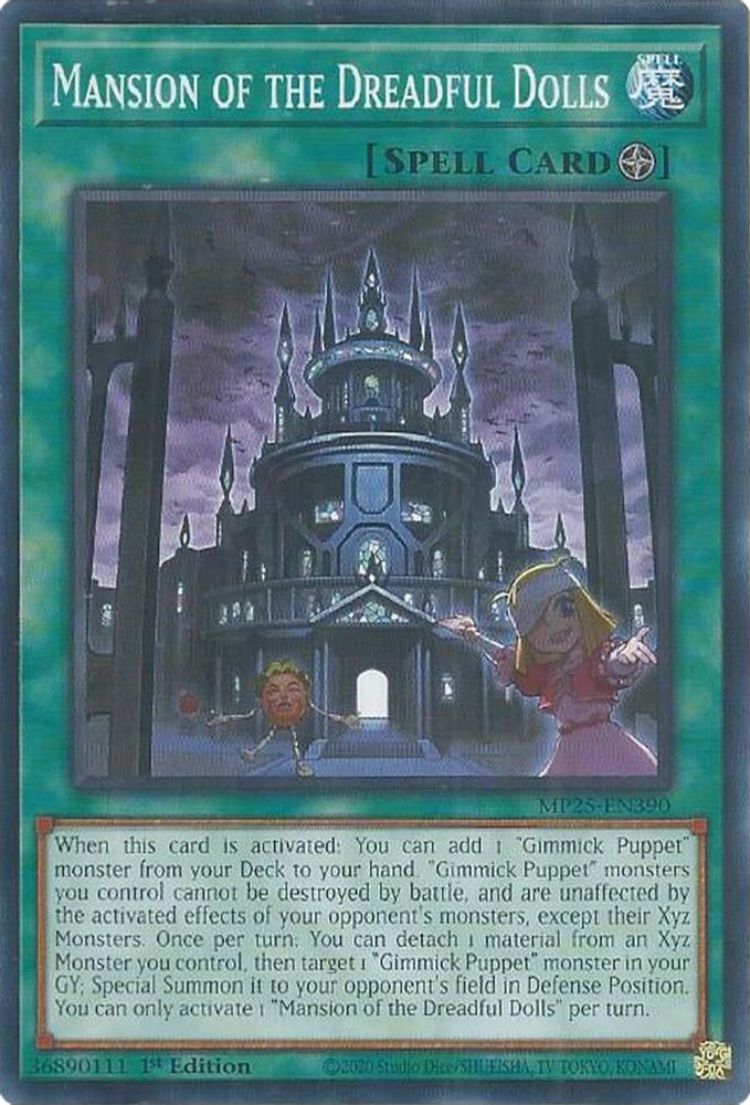 Mansion of the Dreadful Dolls (MP25-EN390) - Common