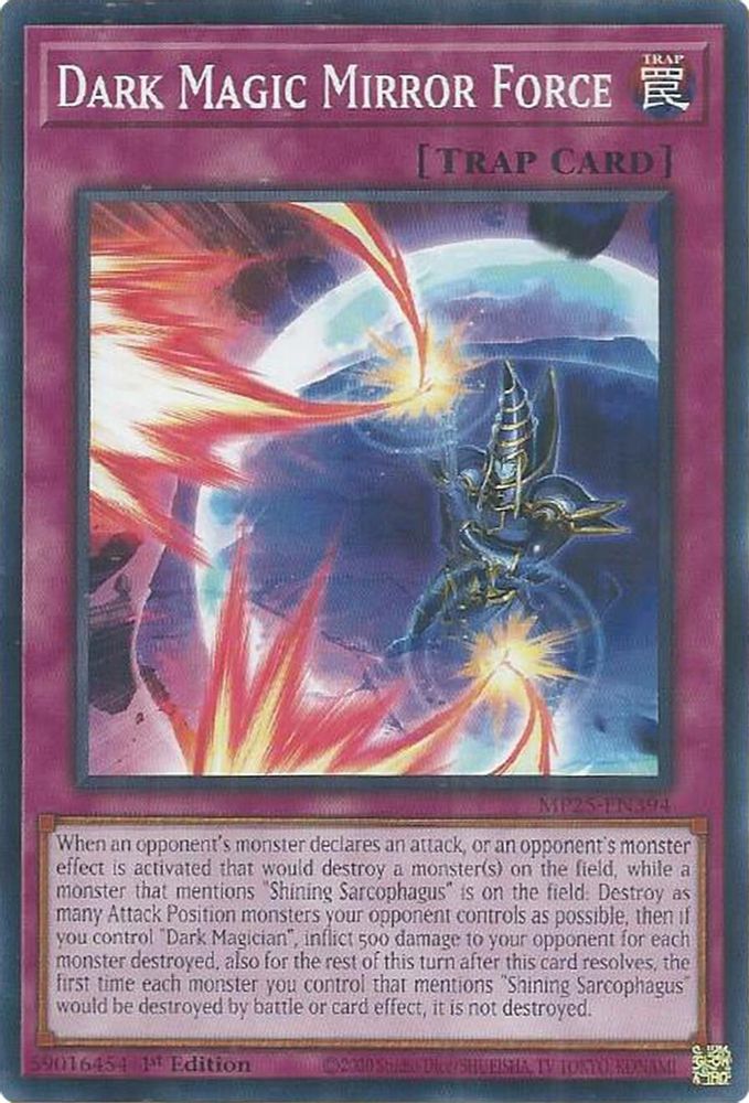 Dark Magic Mirror Force (MP25-EN394) - Common