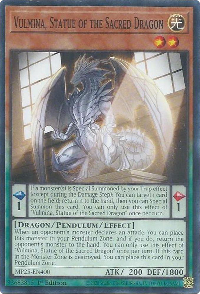 Vulmina, Statue of the Sacred Dragon (MP25-EN400) - Common